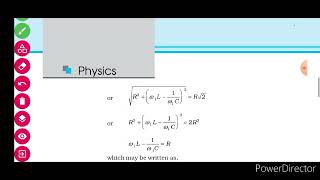 763 Sharpness of resonance ch7 alternating current class 12 [upl. by Robenia]