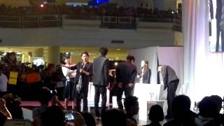 Rurouni Kenshin Sequel Press Conference  Glorietta Makati Philippines [upl. by Kcirdneh]