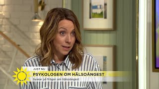 Så kan hypokondri botas  psykologens bästa tips  Nyhetsmorgon TV4 [upl. by Sheedy584]