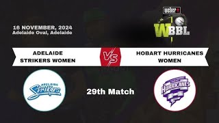 Wbbl Match No29th Adelaide Vs Hobart Woman Match Prediction Session Match Winner dream11 predicti [upl. by Airahs]