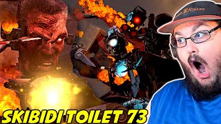 skibidi toilet 73 full episode SKIBIDI TOILET NEW ENDING amp LORE REACTION skibiditoilet [upl. by Laurel]