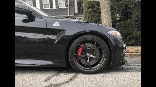 Alfa Romeo Giulia Quadrifoglio Bad Brakes Fixed  Auto Fanatic [upl. by Avenej]