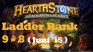 Hearthstone  Hunter Ranking 9  8  Saison Juni 2015  Lets Play 008 deutsch  german [upl. by Attevroc]