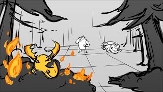 quotReign of Firewormsquot RTTE Seq 1  Storyboard Animatic Roughs [upl. by Gronseth]