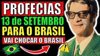 CHOCANTE O Que Chico Xavier Previu Para 13 de setembro de 2024 Brasil Já Começou Revela Profecias [upl. by Dyraj635]