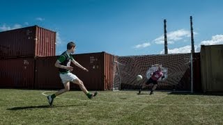 5ASIDE Gaelic Football in Action  Red Bull Cul 5 2013 Dublin [upl. by Odraboel]