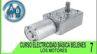 🟢 CURSO ELECTRICIDAD BÁSICA PARA BELENES 7  LOS MOTORES [upl. by Yesrod]