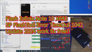 Tutorial Flash Infinix Note 10 SP FlashTool Work [upl. by Raybin147]