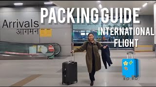 How to Pack Luggage Bags for International Flights  What to Put in Checkin and Hand Bag Luggage [upl. by Kcaz]