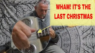 Last Christmas song George Michael for cigar box guitar [upl. by Rutter666]