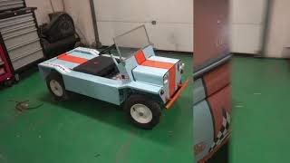 Scaled Down Mini Moke Custom Build From Start To Finish [upl. by Allan]