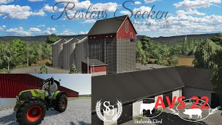 DEMOTRAKTOR RESLÖVS SOCKEN AVS 22 Farming Simulator 22 [upl. by Buckley360]