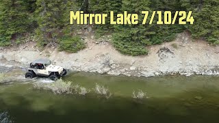 Tincup Pass I Mirror Lake I Deep Water I Update [upl. by Eintrok]