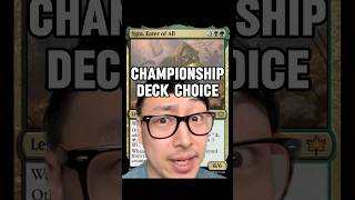 😵‍💫HELP commander player needs comp deck MTG Pioneer tournament [upl. by Adnalor884]