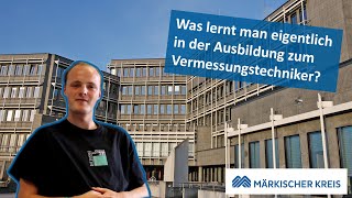 Nach der Schule Vermessungstechniker werden Was ist das eigentlich für eine Ausbildung [upl. by Armilla656]