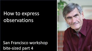 How to Express Observations  Nonviolent Communication explained by Marshall Rosenberg [upl. by Assirrak]