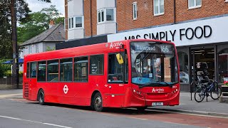 Fast  Alexander Dennis Enviro 200  Arriva London  ENX4 LJ61CKL  Route 166 [upl. by Cassius3]