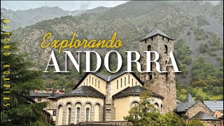 Paseando por ANDORRA LA VELLA en verano 4K [upl. by Avner186]