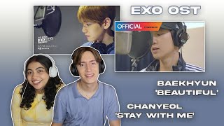 Couple Reacts to EXO OST  BAEKHYUN  Beautiful amp CHANYEOL PUNCH  Stay With Me [upl. by Taft]