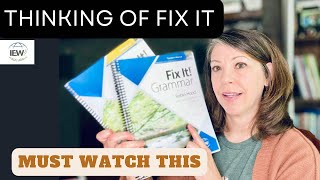 IEW FIX IT GRAMMAR curriculum what you need to know [upl. by Ilojna887]