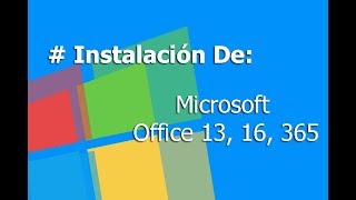 🏅 ¿Cómo INSTALAR OFFICE 2016 O 2019 EN WINDOWS 10 ✅ Fácil y Rápido [upl. by Dalenna]