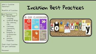 Inclusive Practices in Your Classroom [upl. by Ivel]