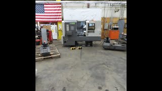 SKU 240888 DMC DL 22LMB CNC Lathe Turning Center 12 Station Turret WChip Conveyor 200220V [upl. by Jankey981]