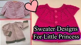 Stylish And Beautiful Sweater Design  Elegant And Beautiful Hand Knitted Sweater Designs [upl. by Atorod]