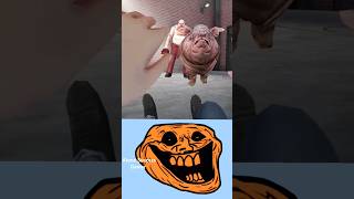 Mr Meat 2 shorts trollface horrorgaming evolution jumpscare trending gaming karma edit fyp [upl. by Jarrod]