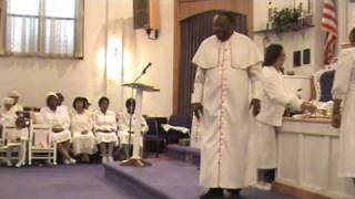 Holy Communion at Williams Temple COGIC Bishop LM Wooten [upl. by Daht]