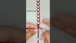 DIY☘️How to make bracelet shorts shortsfeed shorts2024 youtubeviral [upl. by Olivette]