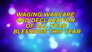 September into November 2024 Warfare Prayers and Declaration of your Blessings amp Victory [upl. by Lippold]