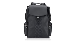 Louis Vuitton Taigarama Outdoor Backpack Noir [upl. by Naugan973]