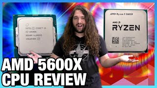 AMD Ryzen 5 5600X CPU Review amp Benchmarks  New Gaming Best amp Workstation Power [upl. by Agbogla]