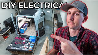 DIY Sprinter Camper Van Electrical Install  Full Tutorial [upl. by Rodoeht820]