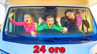 🚐 24 de ORE în MAȘINĂ cu toată FAMILIA 😲 Partea 1 [upl. by Acessej]