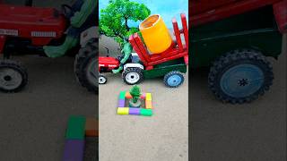 Diy tractor mini plant cement mixer machine project shorts Concretebee [upl. by Fleta456]