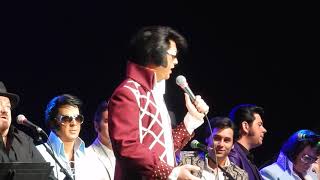 Nick Perkins Elvis Tribute Artist  Amazing Grace  Tupelo Elvis Festival 2023 [upl. by Rohpotsirhc197]