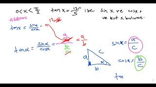 11 sınıf trigonometri [upl. by Procora]