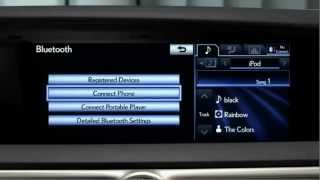 Howto Pair a Bluetooth Phone  2013 Lexus GS 350  Lexus of Reno [upl. by Dodie]