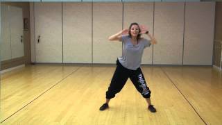 Beginner  Intermediate Hip Hop class and Cardio Class HD  My Instructor TV [upl. by Leler700]