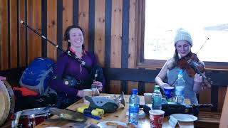 Scottish Ceilidh band playing in ski cafe high in Cairngorm mountains at Glenshee ski centre [upl. by Hutchison]