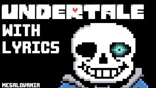 Megalovania WITH LYRICS feat MyNewSoundTrack  Undertale  Fiddledo [upl. by Pinzler]