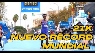 MEDIO MARATÓN DE VALENCIA 2024 Nuevo Récord Mundial Masculino [upl. by Sert]