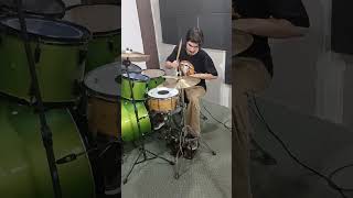 Aluno Fernando Brandini Jigsaw falling into place  drum cover [upl. by Tabbi275]