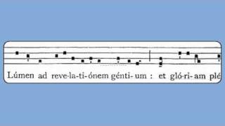 Lumen Ad Revelationem BVM February 2 Antiphon [upl. by Padraig]