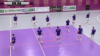 Újpest FC  MVFC Berettyóújfalu Férfi Futsal NBI 7 forduló [upl. by Macur]