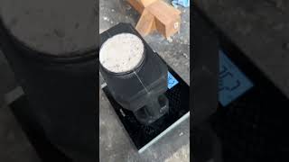 The 25 lb Dumbbell and Weight Plate mold is here 🎉 rockweights concrete dumbbells workout [upl. by Tigram478]