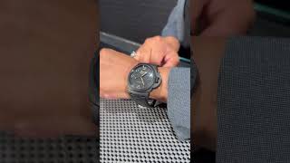 Panerai Tuttonero Luminor GMT Ceramic Mens Watch PAM00438 Review  SwissWatchExpo [upl. by Yroj120]