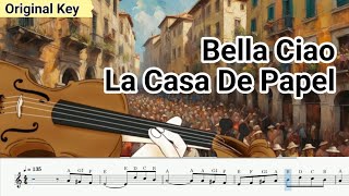 Bella ciao violin sheet [upl. by Llenna]